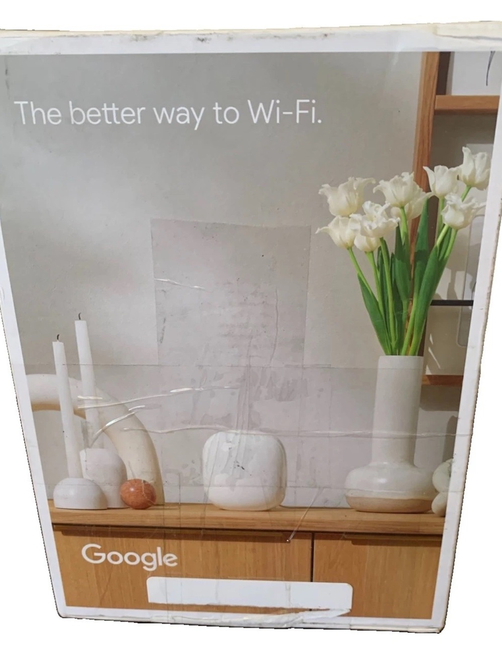 Google Nest Wifi Pro is a high-performance Wi-Fi 6E tri-band router NEW Open Box